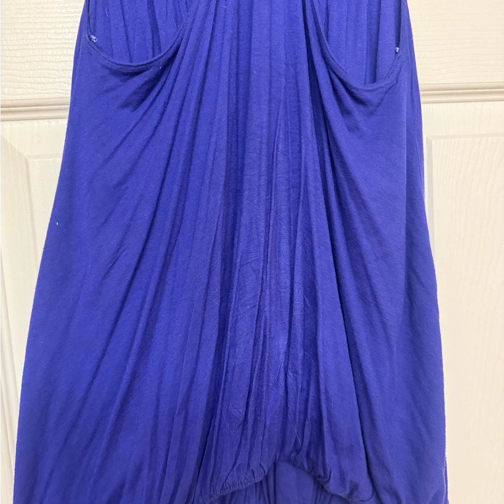 Vibrant Purplish Blue Top